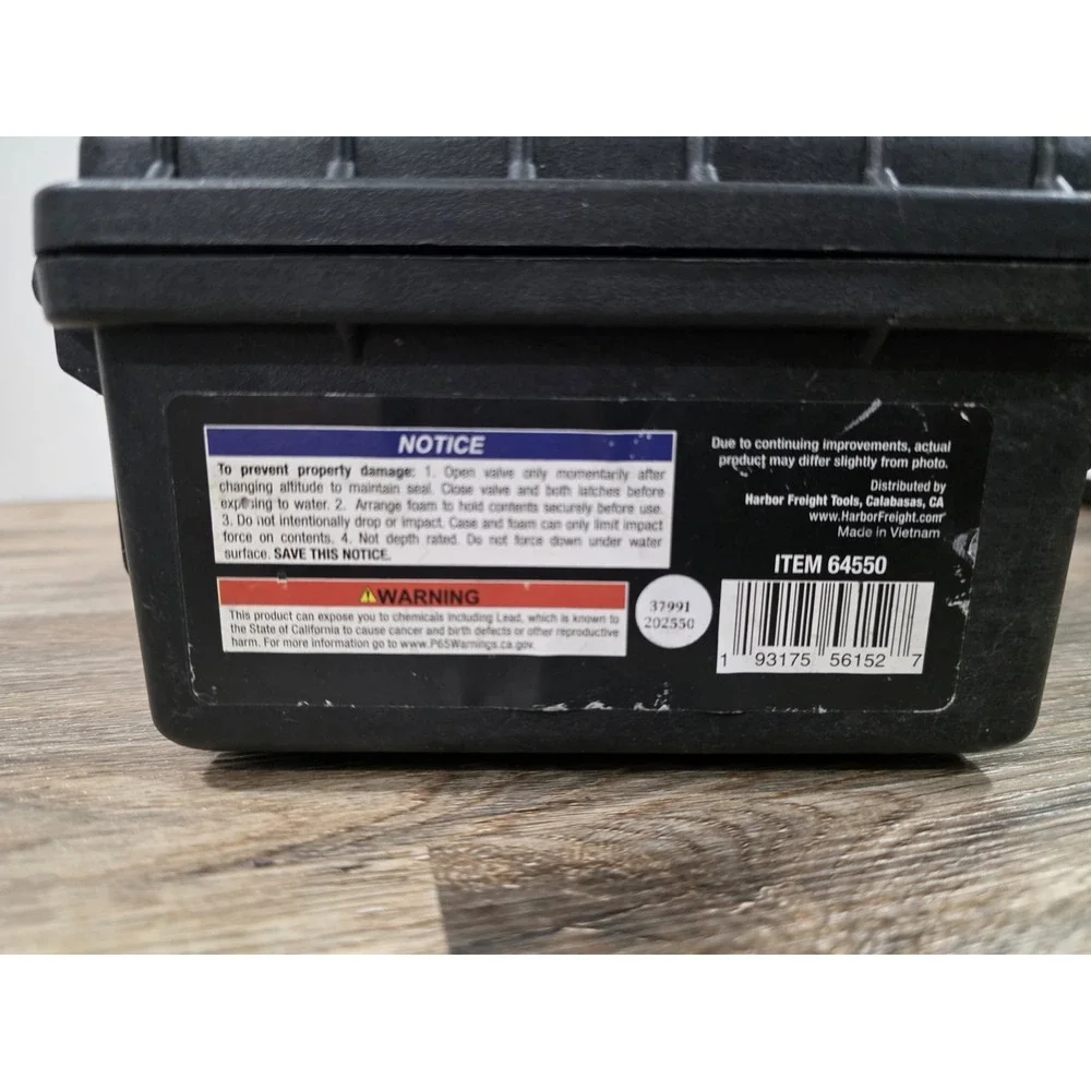 Apache 1800 Weatherproof Protective Hard Case
